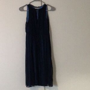 2/$25, 3/$30 Stefanel blue silk sleeveless dress
